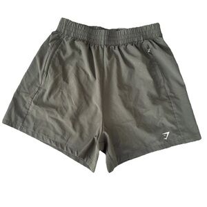 Gym Shark Women’s Dark Green Shorts Size S